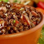 Guiso de lentejas argentino